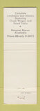 Matchbook Cover - The Surrey Chicago IL