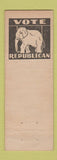 Matchbook Cover - Norman Hyer for Sheriff Jefferson WI