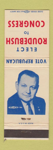 Matchbook Cover - Roudebush for Congress Election