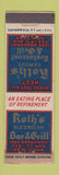 Matchbook Cover - Roth's Bar Grill New York City