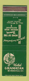 Matchbook Cover - Hotel Gramatan Bronxville NY