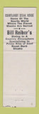 Matchbook Cover - Bill Reiber's Restaurant Bronx NY Elmsford WEAR