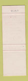 Matchbook Cover - Swiss Village Motel Lake George NY Lincoln Log Colony