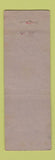 Matchbook Cover - Manhattan Restaurant New York City WEAR