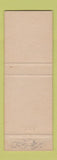 Matchbook Cover - Sacher Bar Restaurant Cafe New York City