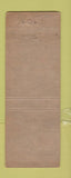Matchbook Cover - Toyo Kwan New York City WEAR