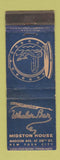 Matchbook Cover - Midston House Whaler Bar New York City