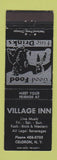 Matchbook Cover - Village Inn Celoron NY