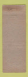 Matchbook Cover - Rosenhain's Restaurant Bar Bronx NY New York City