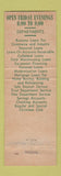 Matchbook Cover - Industrial Trust Company Philadelphia PA