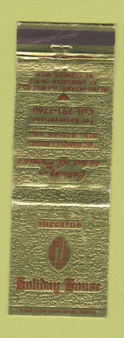 Matchbook Cover - Zuccaro's Holiday House Mount Clemens MI WEAR
