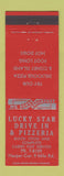Matchbook Cover - Lucky Star Drive Inn Pizza Detroit? MI
