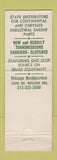 Matchbook Cover - Mutual Truck Parts Milwaukee WI