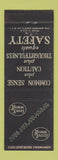Matchbook Cover - York Safe and Lock Vaults York PA