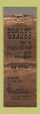 Matchbook Cover - Bretton's Restaurant Kansas City MO WEAR