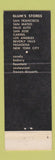 Matchbook Cover - Blum's San Francisco Palo Alto Carmel San Jose Pasadena CA