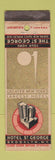 Matchbook Cover - Hotel St George Brooklyn NY 1939 World's Fair New York WORN