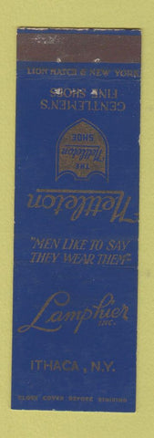 Matchbook Cover - Lamphier Nettleton Men's Shoes Ithaca NY WEAR