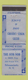 Matchbook Cover - The Hob Nob Schenectady NY