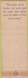 Matchbook Cover - Matchbook Cover Elks Club Sayre PA WEAR