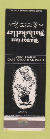 Matchbook Cover - Bavarian Rathskeller Denver Colorado
