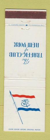 Matchbook Cover - Traffic Club of New York City