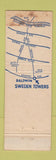Matchbook Cover - Sweden Towers Smorgasbord Bladwin LI NY