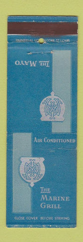 Matchbook Cover - Mayo Hotel Tusa OK Marine Grill WEAR