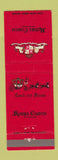 Matchbook Cover - Royal Coach Motor Hotels Dallas Houston TX Atlanta Chicago