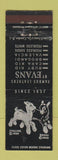 Matchbook Cover - Evans Leathers Camden NJ toys?
