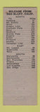 Matchbook Cover - Manahan's Auto Court Motel Red Bluff CA WORN