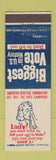 Matchbook Cover - American Heritage Foundation Get Out the Vote
