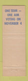 Matchbook Cover - American Heritage Foundation Get Out the Vote
