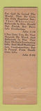Matchbook Cover - Evansville Rescue Misson Camp IN WORN