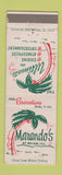 Matchbook Cover - Marando's Milam IL restaurant WEAR