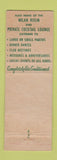 Matchbook Cover - Marando's Milam IL restaurant WEAR