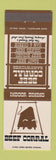 Matchbook Cover - Beef Corral Restaurants CHAINS