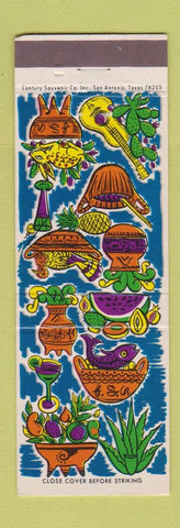 Matchbook Cover - 1967 New York World's Fair Expo Mexican Food