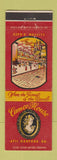 Matchbook Cover - Cameo House  Baltimore MD