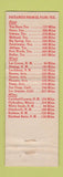 Matchbook Cover - Del Camino Motor Hotel El Paso TX WEAR