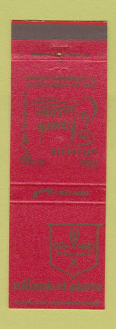 Matchbook Cover - Rollande Et Pierre French Restaurant St Petersburg FL