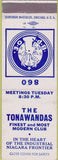Matchbook Cover - Matchbook Cover Elks Club Tonawanda NY
