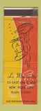 Matchbook Cover - La Maisonette New York City WEAR