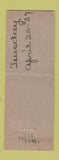 Matchbook Cover - Kingsholm New York City Restaurant WEAR