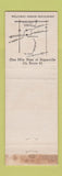 Matchbook Cover - Willoway Manor Naperville IL
