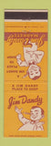 Matchbook Cover - Jim Dandy Grocery