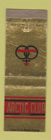 Matchbook Cover - Arctic Club Seattle WA