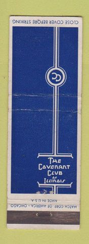 Matchbook Cover - Covenant Club of Illinois IL Chicago?