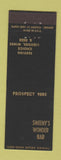 Matchbook Cover - Seeny's Wonder Bar