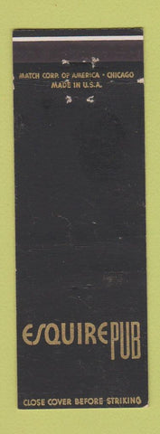 Matchbook Cover - Esquire Pub Chicago IL